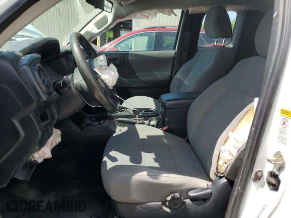 2017 Toyota Tacoma SR with VIN 5TFSX5EN2HX047314, listed as a Copart auction lot 56748355 with 123,023 mi miles and Salvage title. Bid and sale history available at DreamBid. Image 7.