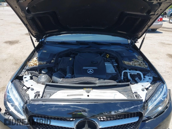 2017 Mercedes-Benz C 300 with VIN WDDWJ4JB6HF357941, listed as a IAAI auction lot 42060841 with 36,529 mi miles and . Bid and sale history available at carsss.com. Image 10.