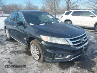 2013 Honda Crosstour EX-L z VIN 5J6TF3H59DL001546, wystawiony jako IAAI lot #41396790 z przebiegiem 168 255 mil mil oraz . Historia ofert i sprzedaży dostępna na DreamBid. Obrazek 1.
