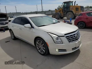 2013 Cadillac XTS Luxury with VIN 2G61R5S31D9100234, listed as a Copart auction lot 50174175 with 98,600 mi miles and Salvage title. Bid and sale history available at DreamBid. Image 4.
