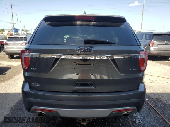 2016 Ford Explorer XLT z VIN 1FM5K8D81GGC51489, wystawiony jako Copart lot #54431605 z przebiegiem 208 310 mil mil oraz Szkoda całkowita • Salvage title. Historia ofert i sprzedaży dostępna na DreamBid. Obrazek 6.