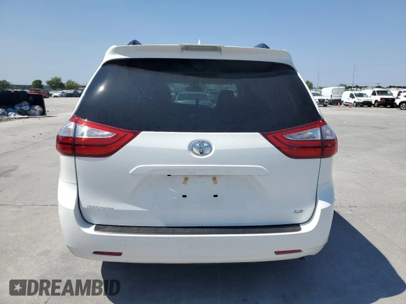2019 Toyota Sienna LE Auto Access Seat with VIN 5TDKZ3DC4KS993734, listed as a Copart auction lot 53458405 with 6,957 mi miles and Salvage Title. Bid and sale history available at DreamBid. Image 6.
