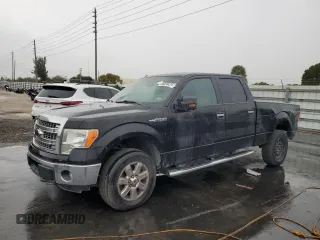 2013 Ford F-150 XL with VIN 1FTFW1EF0DFD66510, listed as a Copart auction lot 46058475 with 185,074 mi miles and Salvage title. Bid and sale history available at DreamBid. Image 1.
