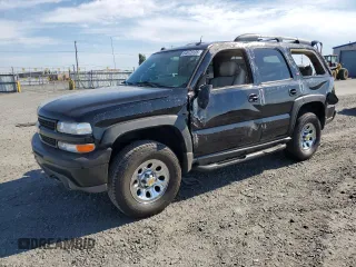 2005 Chevrolet Tahoe Z71 with VIN 1GNEK13T45R124603, listed as a Copart auction lot 64673135 with 281,615 mi miles and Salvage title. Bid and sale history available at DreamBid. Image 1.