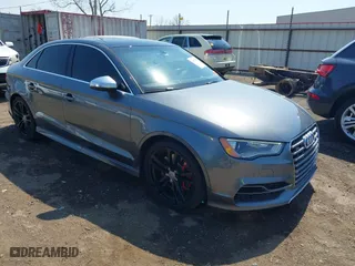 2016 Audi S3 Premium Plus with VIN WAUB1GFF6G1033385, listed as a IAAI auction lot 41857842 with 89,870 mi miles. Bid and sale history available at carsss.com. Image 1.