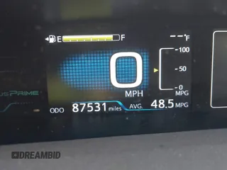 2018 Toyota Prius Plus with VIN JTDKARFPXJ3104302, listed as a IAAI auction lot 42127312 with 87,531 mi miles and . Bid and sale history available at DreamBid. Image 16.