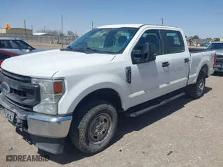 2022 Ford Super Duty F-250 SRW XL with VIN 1FT7W2B67NED45451, listed as a IAAI auction lot 41955545 with 137,407 mi miles. Bid and sale history available at carsss.com. Image 17.