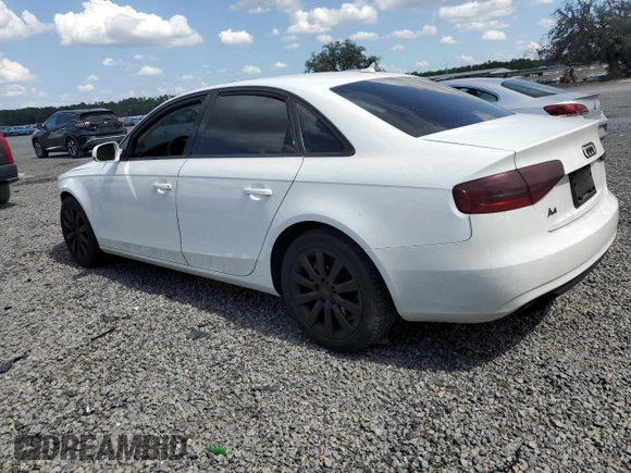 2013 Audi A4 Premium with VIN WAUAFAFL3DN025331, listed as a Copart auction lot 55122445 with 114,147 mi miles and Salvage title. Bid and sale history available at DreamBid. Image 2.