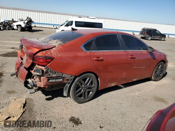 2019 Kia Forte EX with VIN 3KPF54AD3KE070316, listed as a Copart auction lot 77591304 with 0 mi miles and Salvage Title. Bid and sale history available at carsss.com. Image 3.