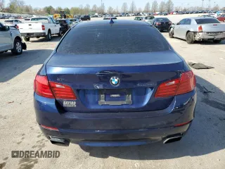 2013 BMW 5 Series 550i with VIN WBAFR9C59DD226772, listed as a Copart auction lot 50643795 with 117,277 mi miles and Clean Title. Bid and sale history available at carsss.com. Image 6.