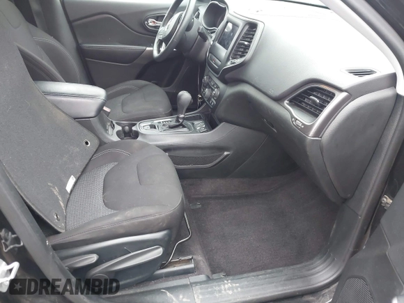 2019 Jeep Cherokee Latitude with VIN 1C4PJLCB4KD220229, listed as a IAAI auction lot 41179101 with 63,099 mi miles and . Bid and sale history available at DreamBid. Image 5.
