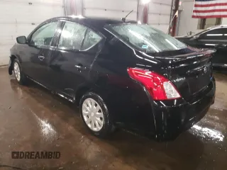 2016 Nissan Versa SV with VIN 3N1CN7AP7GL826153, listed as a Copart auction lot 87848855 with 117,309 mi miles and Salvage Title. Bid and sale history available at carsss.com. Image 2.