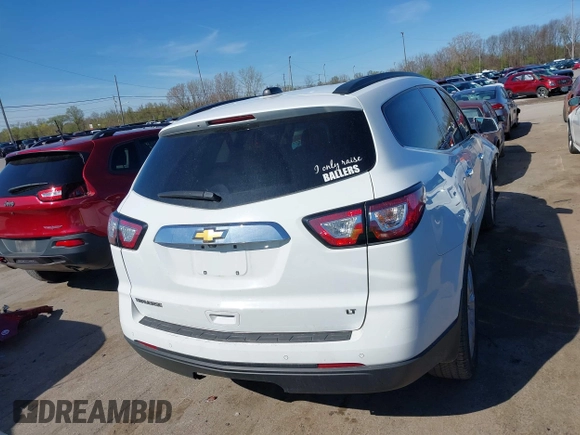 2017 Chevrolet Traverse LT with VIN 1GNKRGKD6HJ100575, listed as a IAAI auction lot 42084404 with 114,152 mi miles and . Bid and sale history available at DreamBid. Image 16.