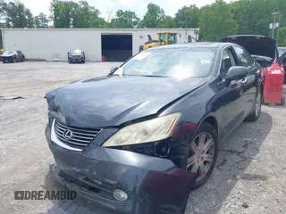 2007 Lexus ES 350 with VIN JTHBJ46G272106335, listed as a IAAI auction lot 42178008 with 144,552 mi miles. Bid and sale history available at carsss.com. Image 2.