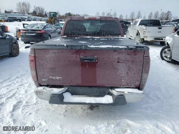 2008 Chevrolet Colorado LT w/1LT with VIN 1GCCS339088183058, listed as a Copart auction lot 45929025 with 237,460 mi miles and Salvage Title. Bid and sale history available at carsss.com. Image 6.