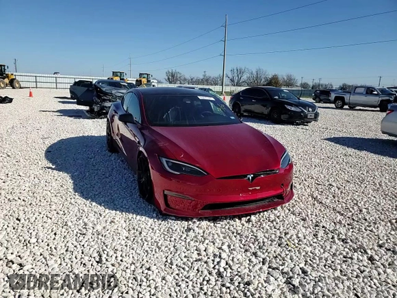 2024 Tesla Model S Plaid с VIN 5YJSA1E61RF533045, выставлен на аукционе Copart как лот 86246324 с пробегом Не указан миль и Списание • Salvage title. История ставок и продаж доступна на DreamBid. Изображение 10.