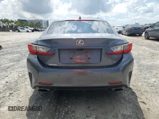2015 Lexus RC 350 F Sport with VIN JTHHE5BC6F5005769, listed as a Copart auction lot 55967405 with 90,572 mi miles and Salvage title. Bid and sale history available at DreamBid. Image 6.
