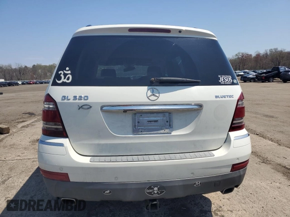 2009 Mercedes-Benz GL-Class 3.0L BlueTEC with VIN 4JGBF25E49A482045, listed as a Copart auction lot 52802885 with 188,311 mi miles and Salvage Title. Bid and sale history available at carsss.com. Image 6.