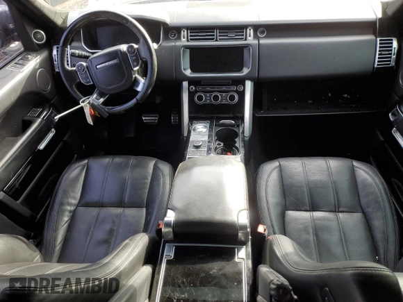 2017 Land Rover Range Rover with VIN SALGS5FE8HA347325, listed as a Copart auction lot 43391445 with 92,181 mi miles and Clean title. Bid and sale history available at DreamBid. Image 8.