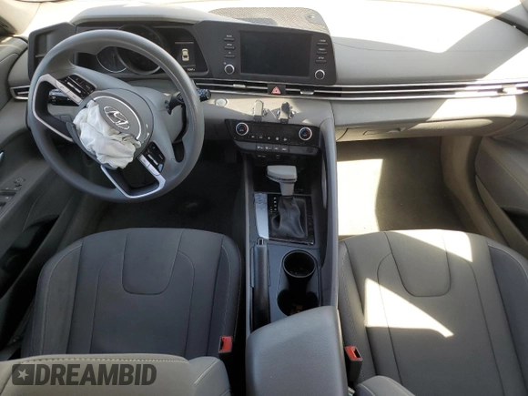 2023 Hyundai Elantra SEL with VIN KMHLM4AG7PU371997, listed as a Copart auction lot 49496675 with 75,387 mi miles and Salvage Title. Bid and sale history available at DreamBid. Image 8.