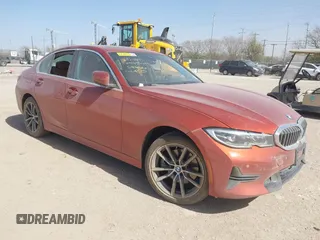 2022 BMW 3 Series 330i xDrive with VIN 3MW5R7J02N8C42866, listed as a IAAI auction lot 41704929 with 45,215 mi miles. Bid and sale history available at carsss.com. Image 1.