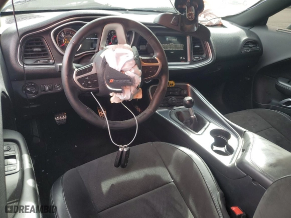 2015 Dodge Challenger R/T Scat Pack with VIN 2C3CDZFJ4FH718309, listed as a Copart auction lot 44468715 with 76,336 mi miles and Salvage Title. Bid and sale history available at carsss.com. Image 8.