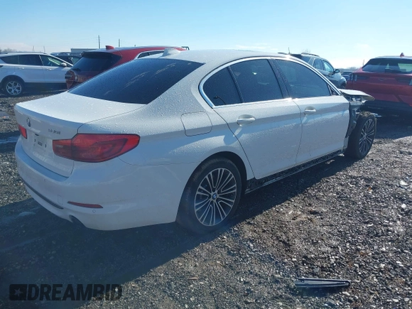 2019 BMW 5 Series 530i with VIN WBAJA5C54KBX87111, listed as a IAAI auction lot 41640822 with 55,500 mi miles and . Bid and sale history available at DreamBid. Image 4.