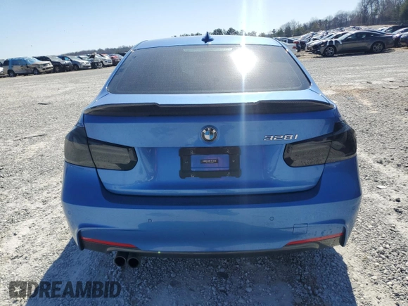 2015 BMW 3 Series 328i with VIN WBA3C1C5XFP854072, listed as a Copart auction lot 46125275 with 79,024 mi miles and Salvage Title. Bid and sale history available at carsss.com. Image 6.