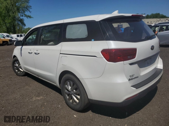 2020 Kia Sedona L with VIN KNDMA5C19L6617401, listed as a Copart auction lot 56564135 with 118,220 mi miles and Clean Title. Bid and sale history available at DreamBid. Image 2.