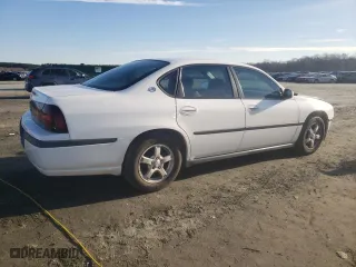 2003 Chevrolet Impala with VIN 2G1WF52E339108503, listed as a Copart auction lot 88634075 with 114,266 mi miles and Salvage Title. Bid and sale history available at carsss.com. Image 3.