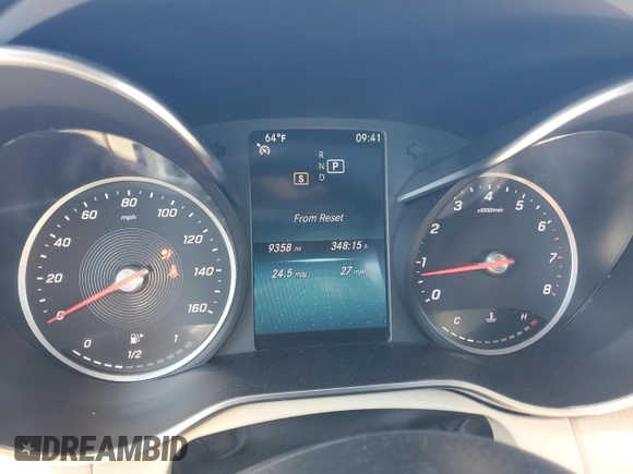 2019 Mercedes-Benz C 300 with VIN WDDWJ8DB9KF836607, listed as a Copart auction lot 50102075 with 9,358 mi miles and Salvage title. Bid and sale history available at DreamBid. Image 9.