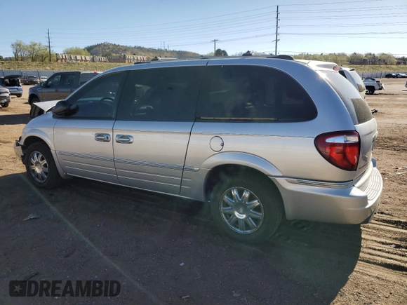 2007 Chrysler Town & Country Limited with VIN 2A8GP64LX7R170800, listed as a Copart auction lot 53546555 with 102,848 mi miles and Salvage Title. Bid and sale history available at DreamBid. Image 2.