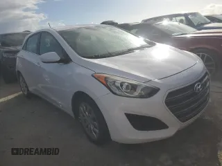 2016 Hyundai Elantra GT with VIN KMHD35LH7GU256688, listed as a Copart auction lot 75697354 with 0 mi miles and Non Repairable. Bid and sale history available at carsss.com. Image 4.
