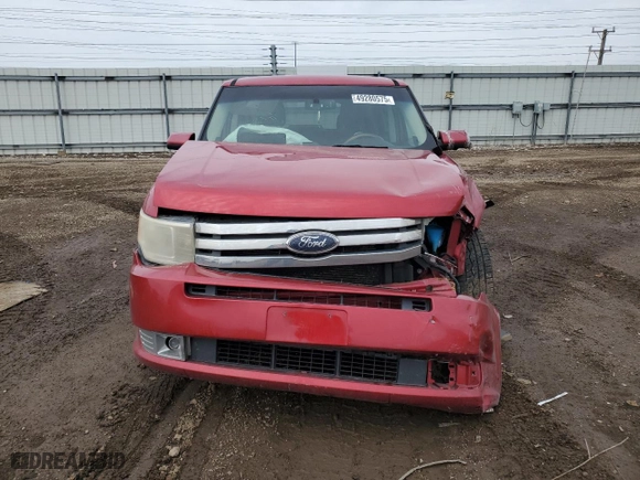 2010 Ford Flex SEL with VIN 2FMGK5CC8ABA29382, listed as a Copart auction lot 49280575 with 176,549 mi miles and Salvage Title. Bid and sale history available at carsss.com. Image 5.