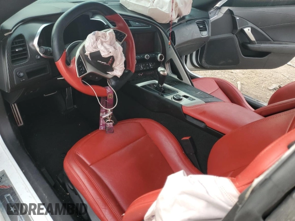 2014 Chevrolet Corvette Z51 1LT z VIN 1G1YH2D77E5102297, wystawiony jako Copart lot #82313414 z przebiegiem 44 124 mil mil oraz Szkoda całkowita • Salvage title. Historia ofert i sprzedaży dostępna na DreamBid. Obrazek 8.