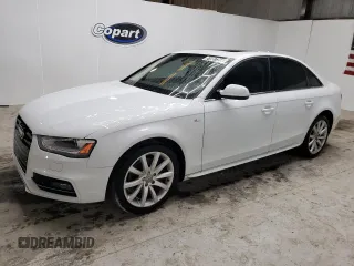 2014 Audi A4 Premium z VIN WAUAFAFL5EA017322, wystawiony jako Copart lot #51087355 z przebiegiem 110 506 mil mil oraz Czysty tytuł • Clean title. Historia ofert i sprzedaży dostępna na DreamBid. Obrazek 1.