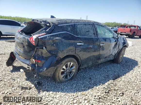 2017 Nissan Murano S with VIN 5N1AZ2MG2HN131633, listed as a Copart auction lot 52332825 with 141,171 mi miles and Salvage Title. Bid and sale history available at carsss.com. Image 3.