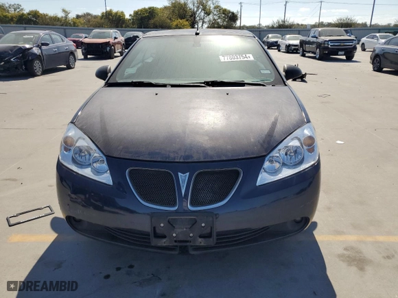 2009 Pontiac G6 GT w/1SA *Ltd Avail* with VIN 1G2ZH36N394119403, listed as a Copart auction lot 77803754 with 0 mi miles and Clean Title. Bid and sale history available at carsss.com. Image 5.