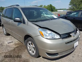 2005 Toyota Sienna CE with VIN 5TDZA23C15S227689, listed as a IAAI auction lot 42020894 with 307,314 mi miles and . Bid and sale history available at DreamBid. Image 1.