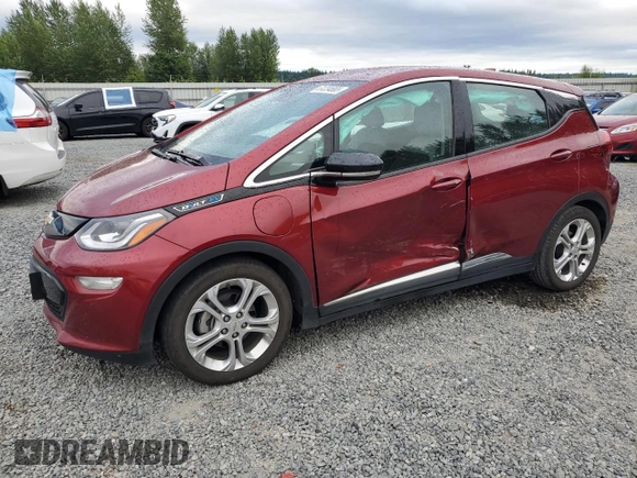 2019 Chevrolet Bolt EV LT with VIN 1G1FY6S07K4101379, listed as a Copart auction lot 61234665 with 67,068 mi miles and Salvage title. Bid and sale history available at DreamBid. Image 1.