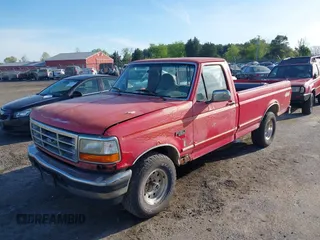 1996 Ford F-150 with VIN 1FTEF14NXTLB10783, listed as a IAAI auction lot 42111026 with 326,013 mi miles and . Bid and sale history available at DreamBid. Image 2.