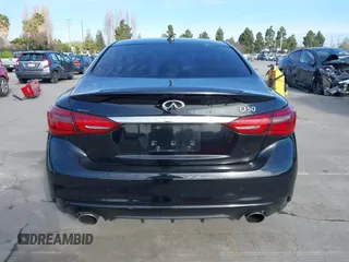2018 Infiniti Q50 Sport with VIN JN1EV7AP6JM366702, listed as a IAAI auction lot 41852058 with 60,472 mi miles and . Bid and sale history available at carsss.com. Image 16.