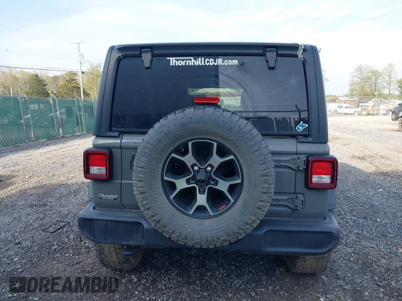 2019 Jeep Wrangler Unlimited Sport S with VIN 1C4HJXDG6KW578720, listed as a IAAI auction lot 42057153 with 65,719 mi miles and . Bid and sale history available at DreamBid. Image 16.