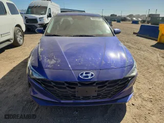 2021 Hyundai Elantra SEL with VIN KMHLM4AG1MU158099, listed as a Copart auction lot 49652455 with 14,285 mi miles and Salvage Title. Bid and sale history available at carsss.com. Image 5.