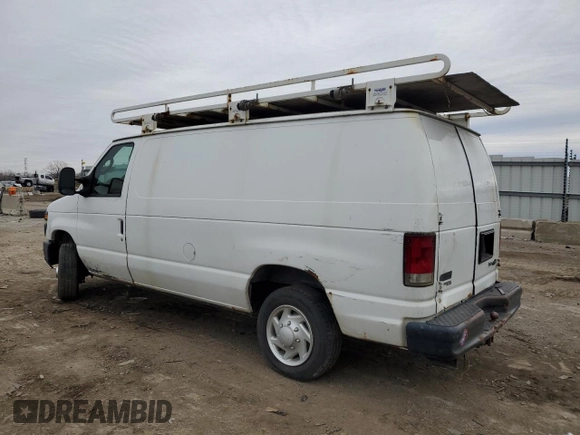 2013 Ford Econoline Cargo Commercial with VIN 1FTSE3EL8DDA98398, listed as a Copart auction lot 43976295 with 237,368 mi miles and Clean Title. Bid and sale history available at carsss.com. Image 2.