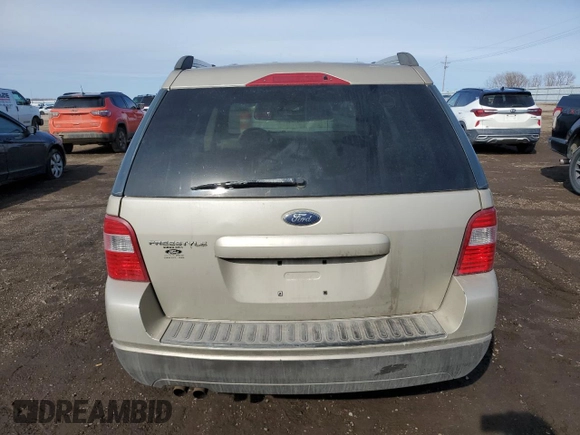 2006 Ford Freestyle SE z VIN 1FMZK01116GA24876, wystawiony jako Copart lot #46689905 z przebiegiem 189 401 mil mil oraz Szkoda całkowita • Salvage title. Historia ofert i sprzedaży dostępna na DreamBid. Obrazek 6.