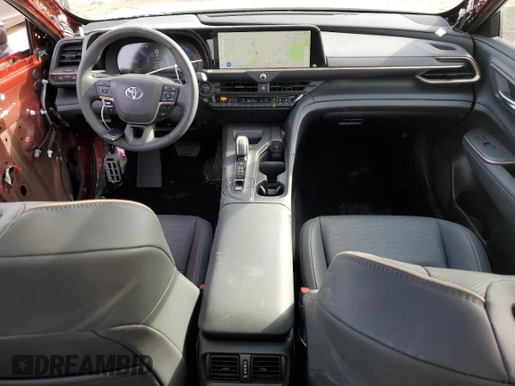 2023 Toyota Crown Platinum with VIN JTDAFAAFXP3000544, listed as a Copart auction lot 44409235 with 17,814 mi miles and Salvage Title. Bid and sale history available at DreamBid. Image 8.