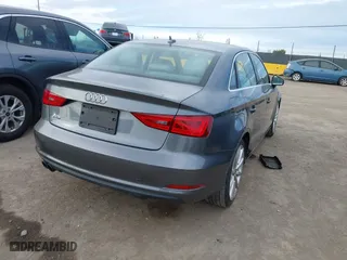 2015 Audi A3 1.8T Premium with VIN WAUACGFF3F1002941, listed as a IAAI auction lot 41726206 with 195,753 mi miles. Bid and sale history available at carsss.com. Image 4.