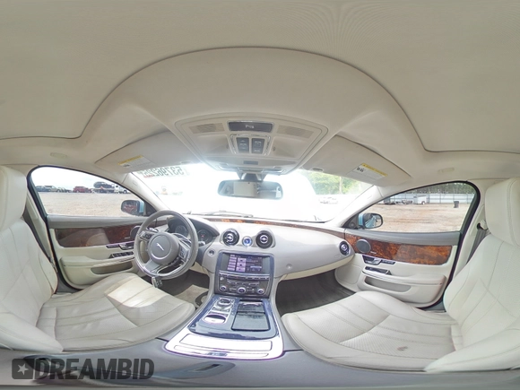 2013 Jaguar XJ with VIN SAJWA1C77D8V41738, listed as a Copart auction lot 53796225 with 104,063 mi miles and Salvage Title. Bid and sale history available at DreamBid. Image 15.