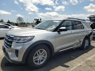 2025 Ford Explorer Active with VIN 1FMUK7DH9SGA20466, listed as a Copart auction lot 56994125 with 6,176 mi miles and Salvage title. Bid and sale history available at DreamBid. Image 1.